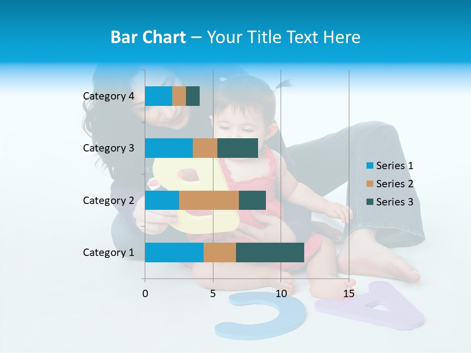 Mother Female Sit PowerPoint Template