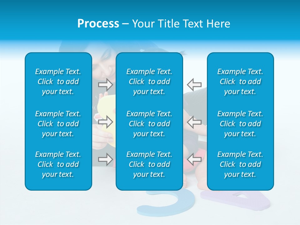 Mother Female Sit PowerPoint Template
