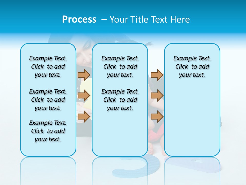 Mother Female Sit PowerPoint Template