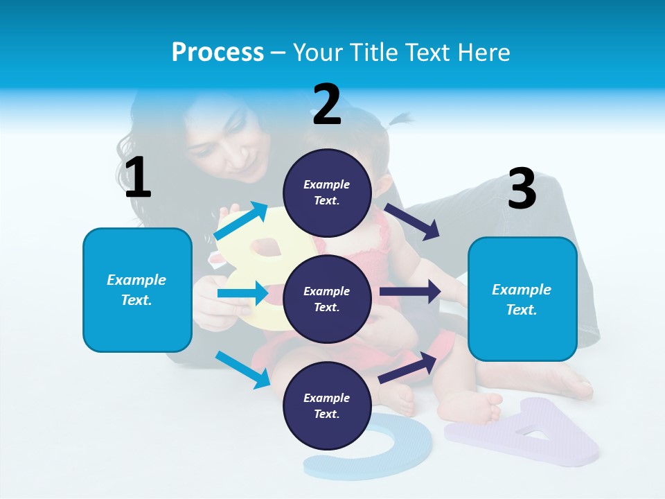 Mother Female Sit PowerPoint Template
