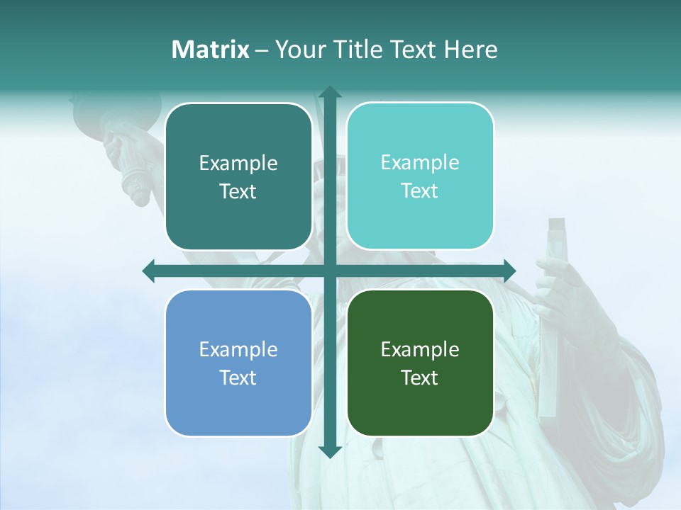 York Famous Torch PowerPoint Template