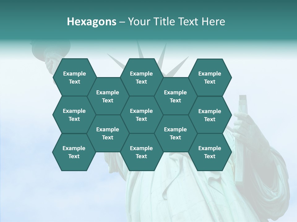 York Famous Torch PowerPoint Template