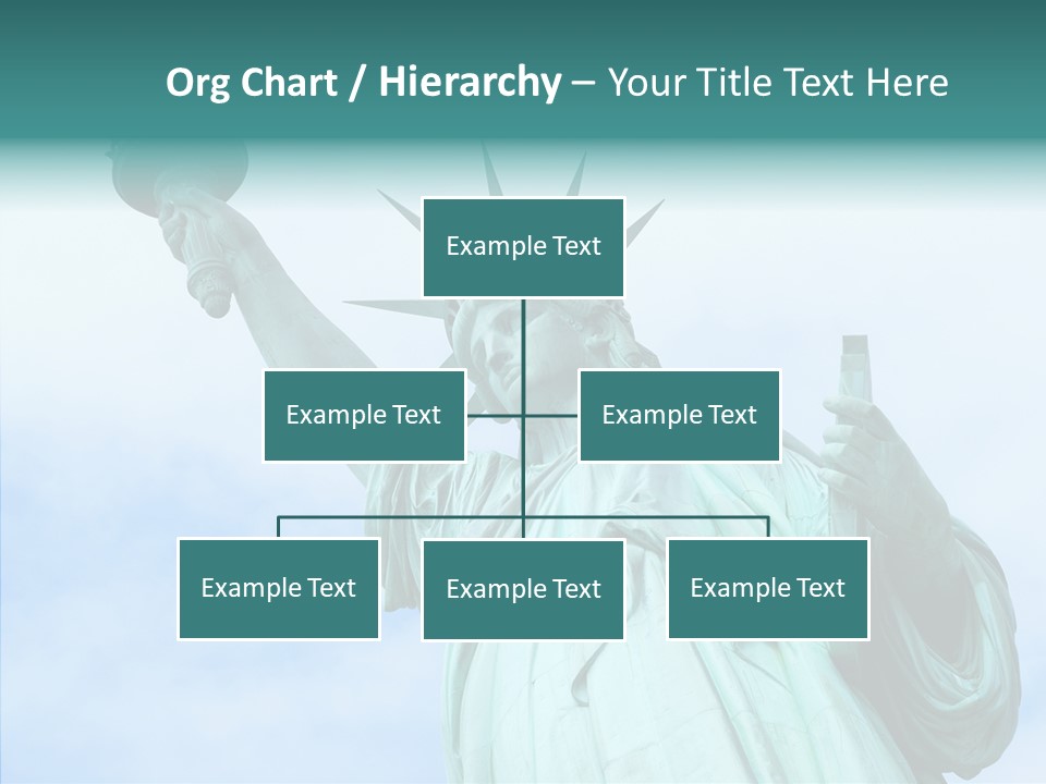 York Famous Torch PowerPoint Template