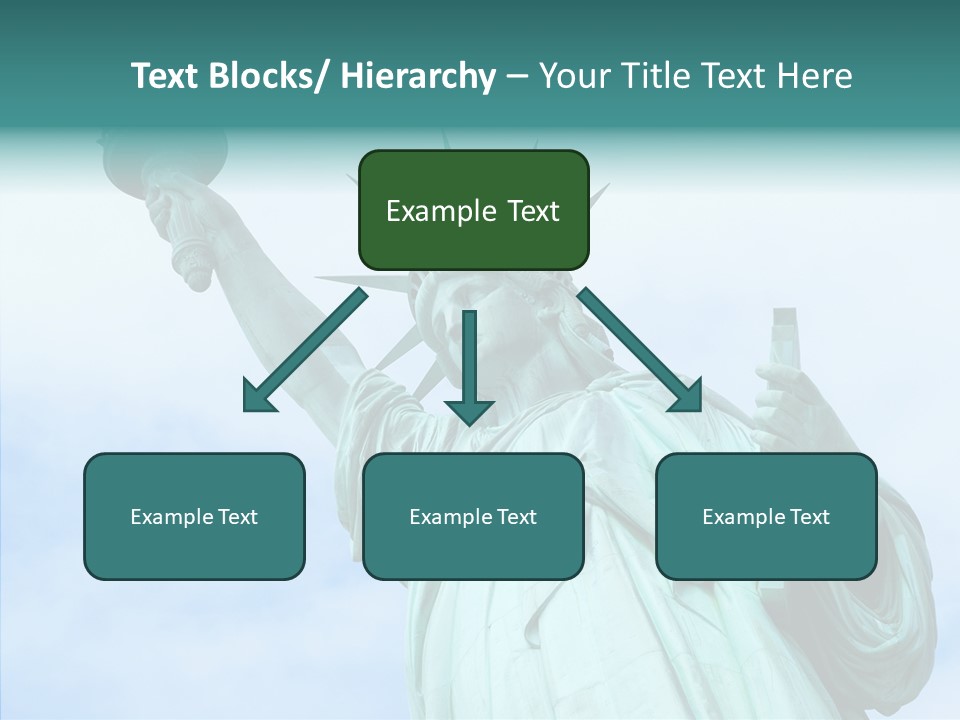 York Famous Torch PowerPoint Template