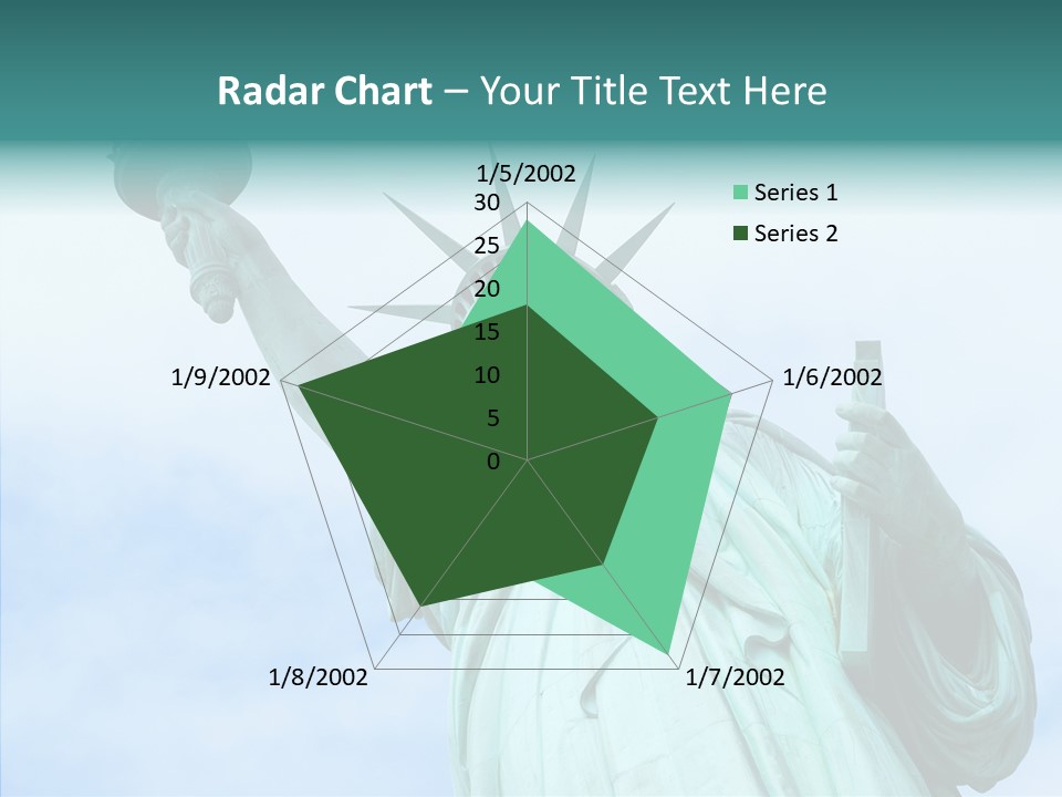 York Famous Torch PowerPoint Template