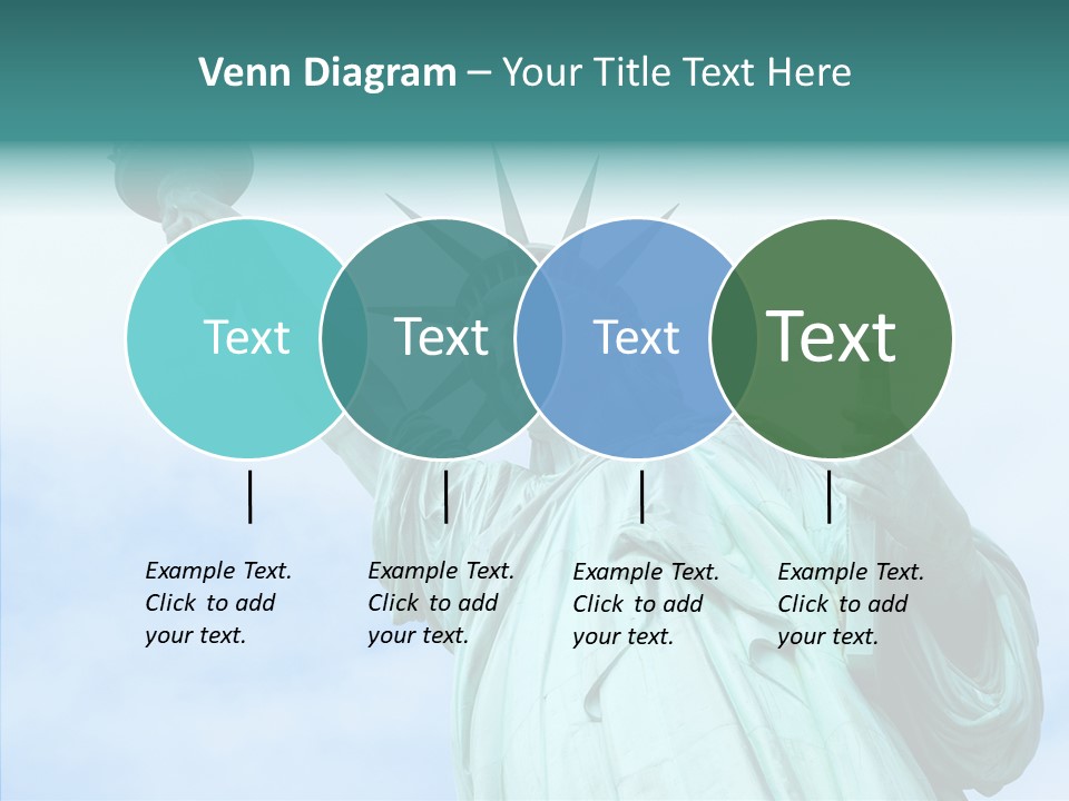 York Famous Torch PowerPoint Template