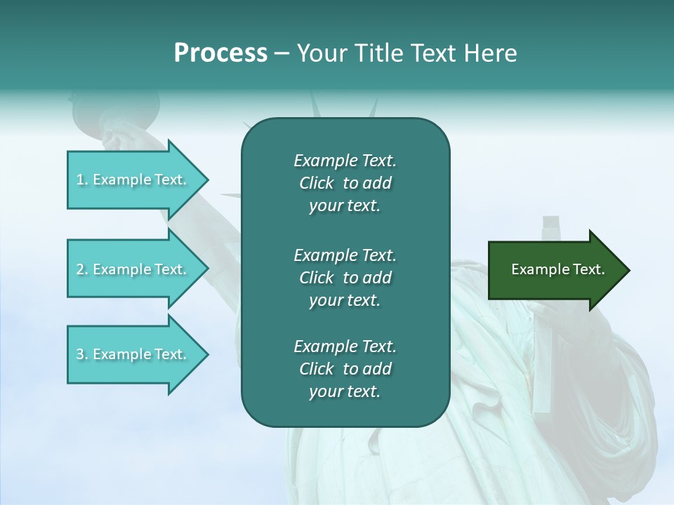 York Famous Torch PowerPoint Template