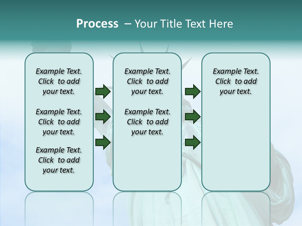 York Famous Torch PowerPoint Template