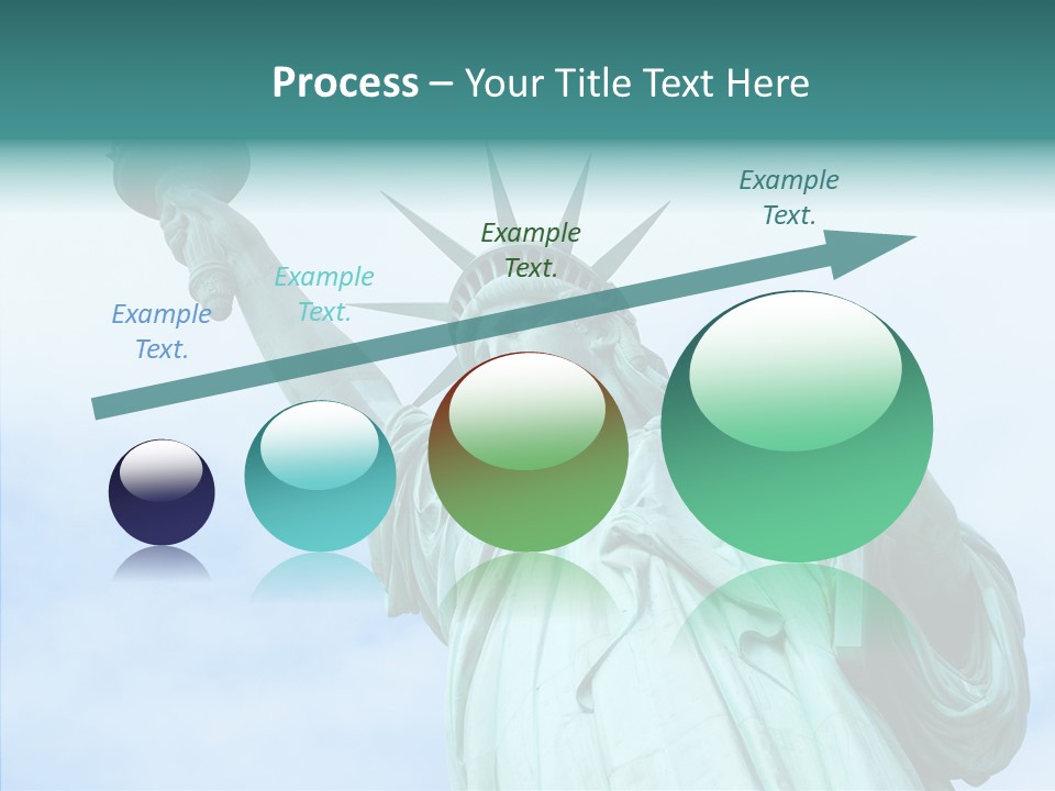 York Famous Torch PowerPoint Template