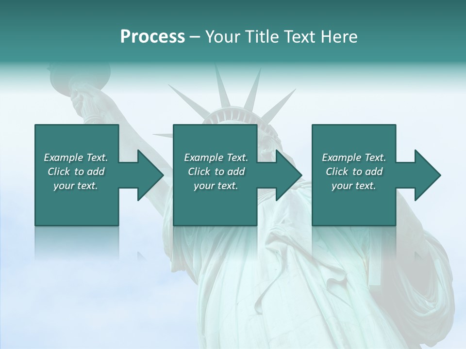 York Famous Torch PowerPoint Template