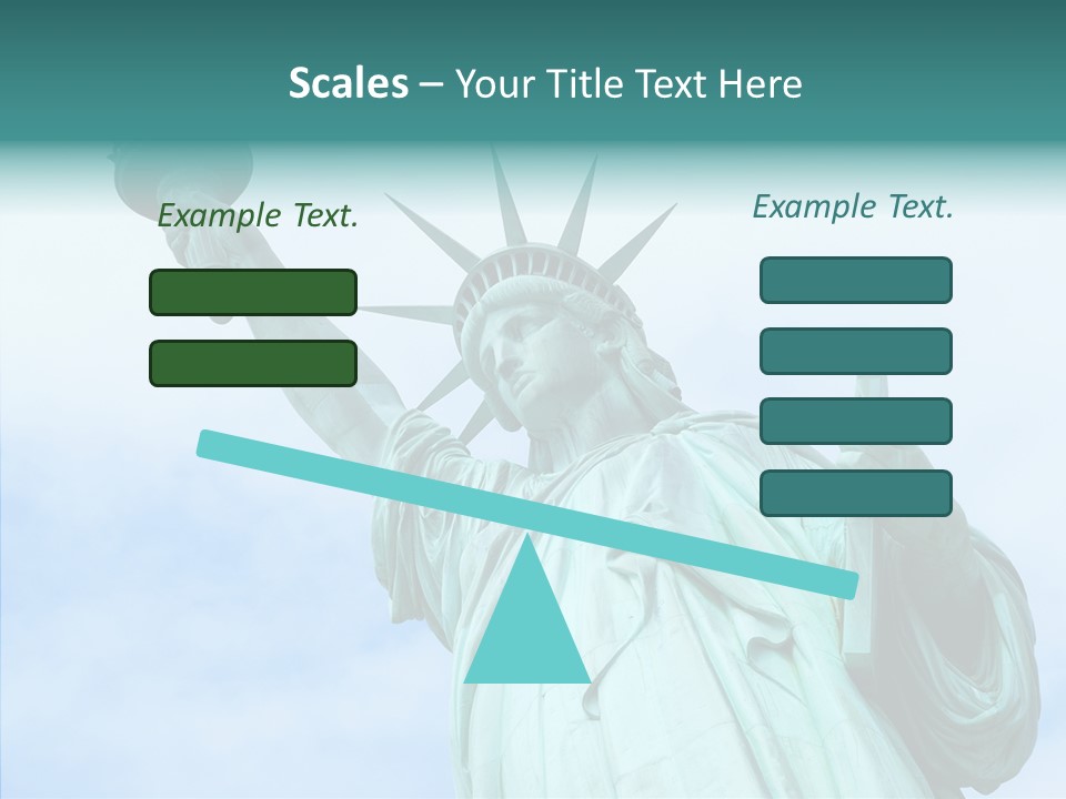York Famous Torch PowerPoint Template
