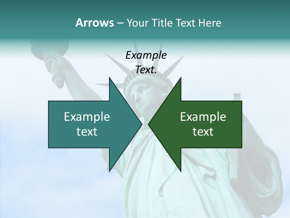 York Famous Torch PowerPoint Template