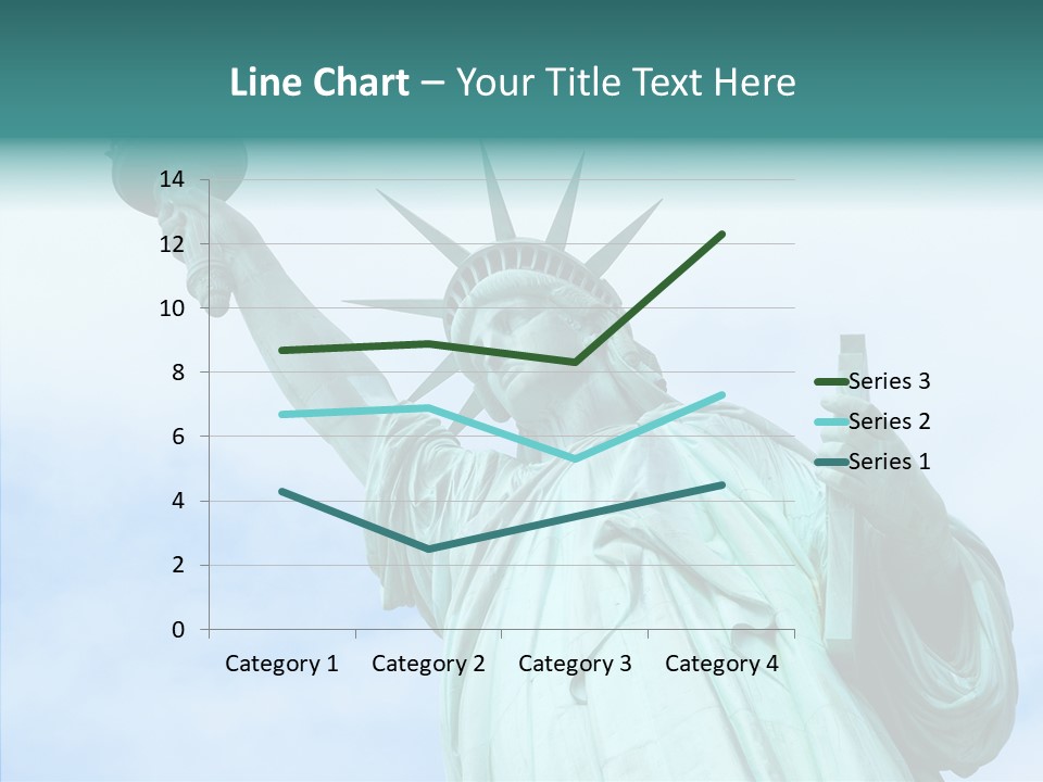 York Famous Torch PowerPoint Template