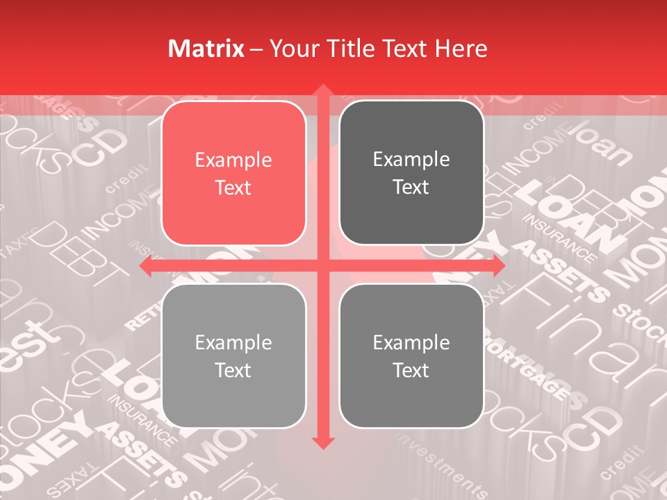 Card Document Retirement PowerPoint Template