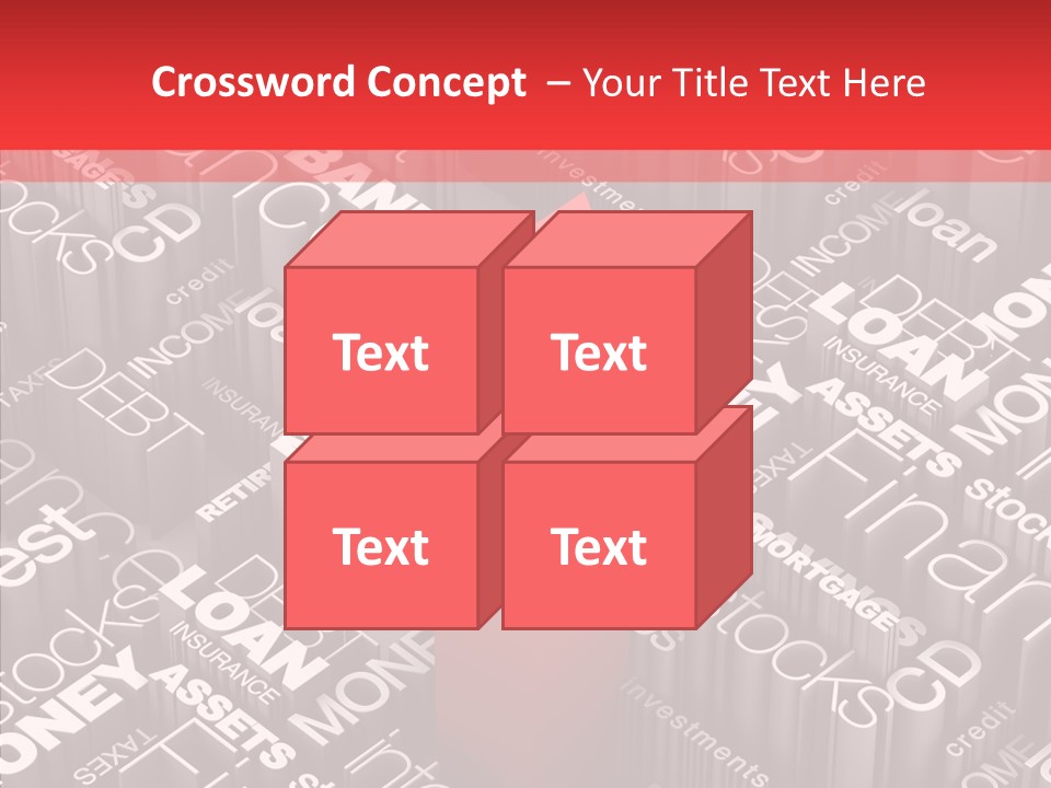 Card Document Retirement PowerPoint Template