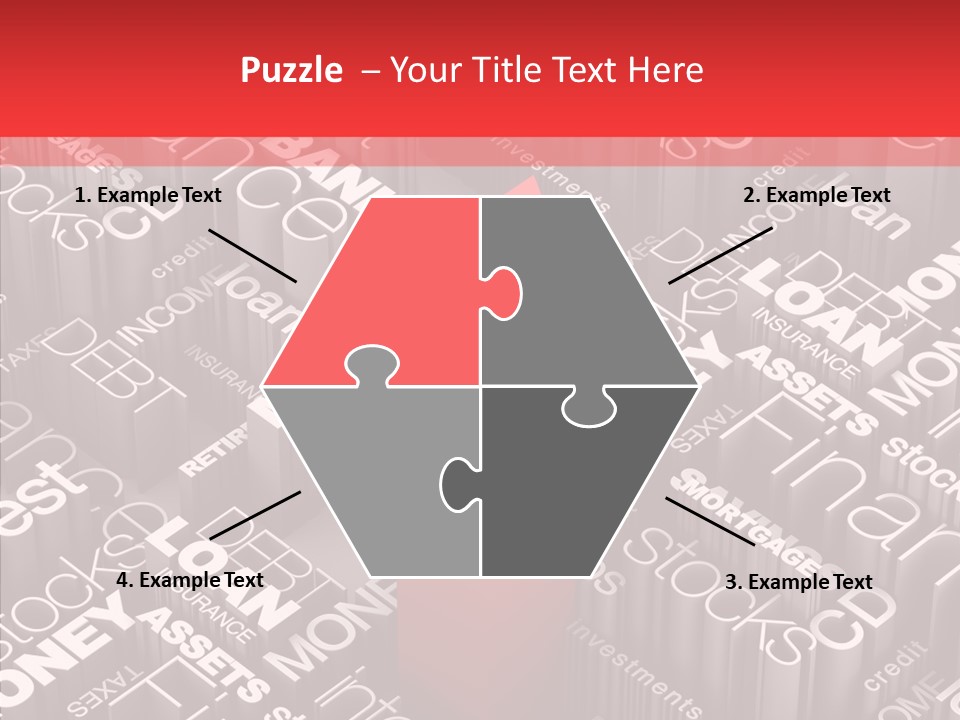 Card Document Retirement PowerPoint Template
