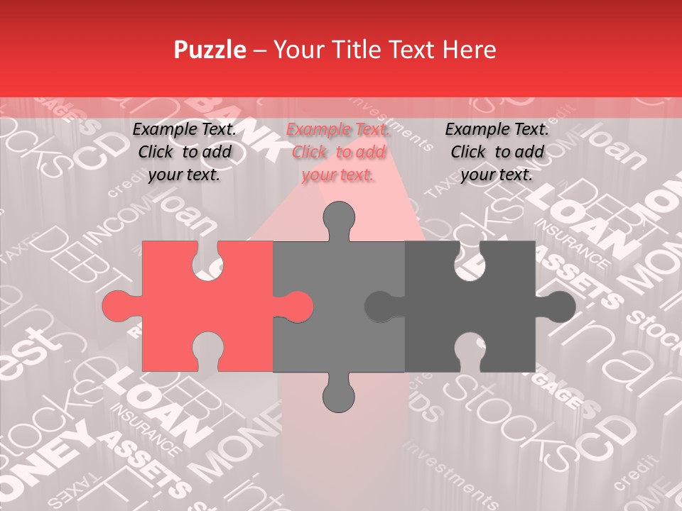 Card Document Retirement PowerPoint Template