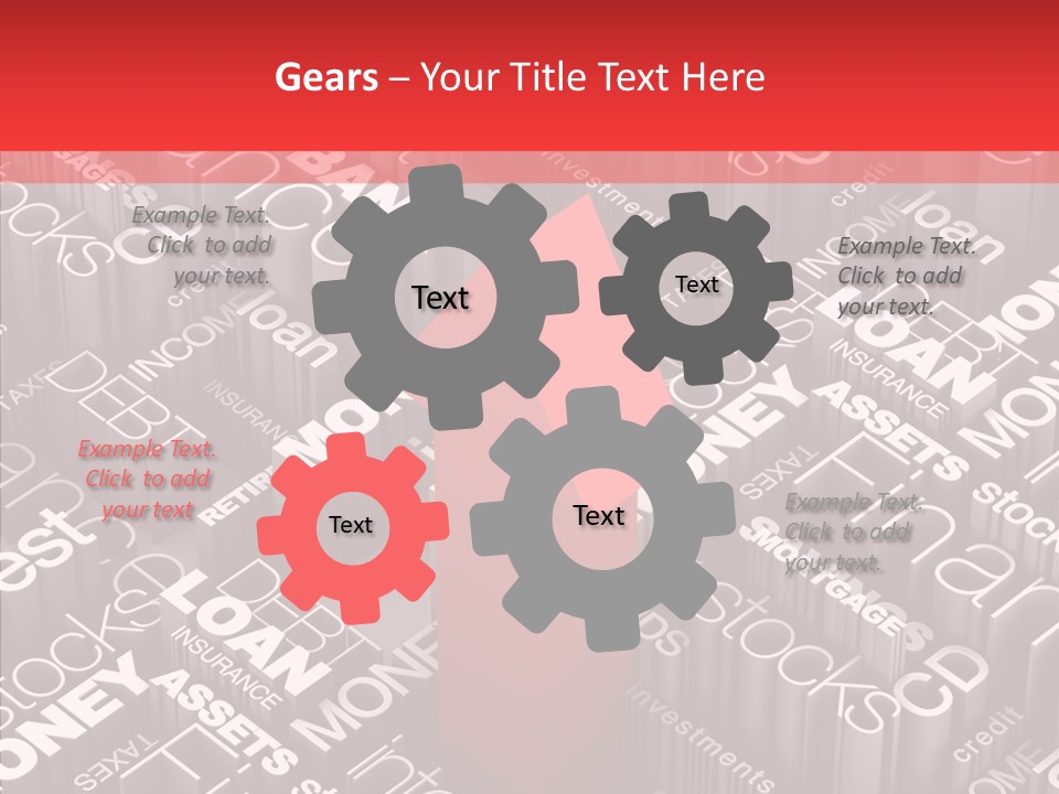 Card Document Retirement PowerPoint Template