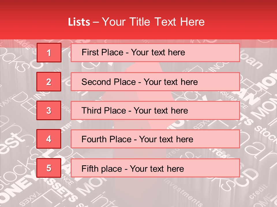 Card Document Retirement PowerPoint Template
