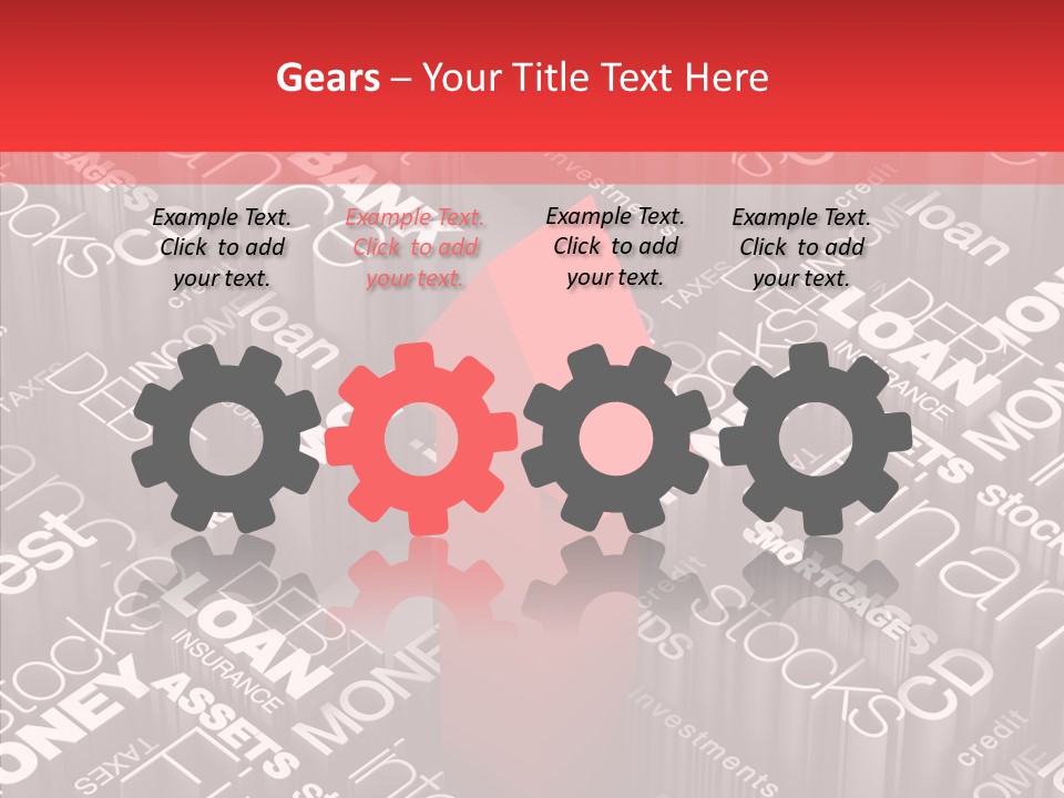 Card Document Retirement PowerPoint Template