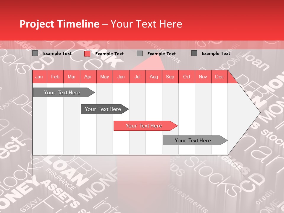 Card Document Retirement PowerPoint Template