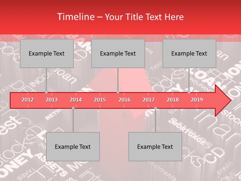Card Document Retirement PowerPoint Template