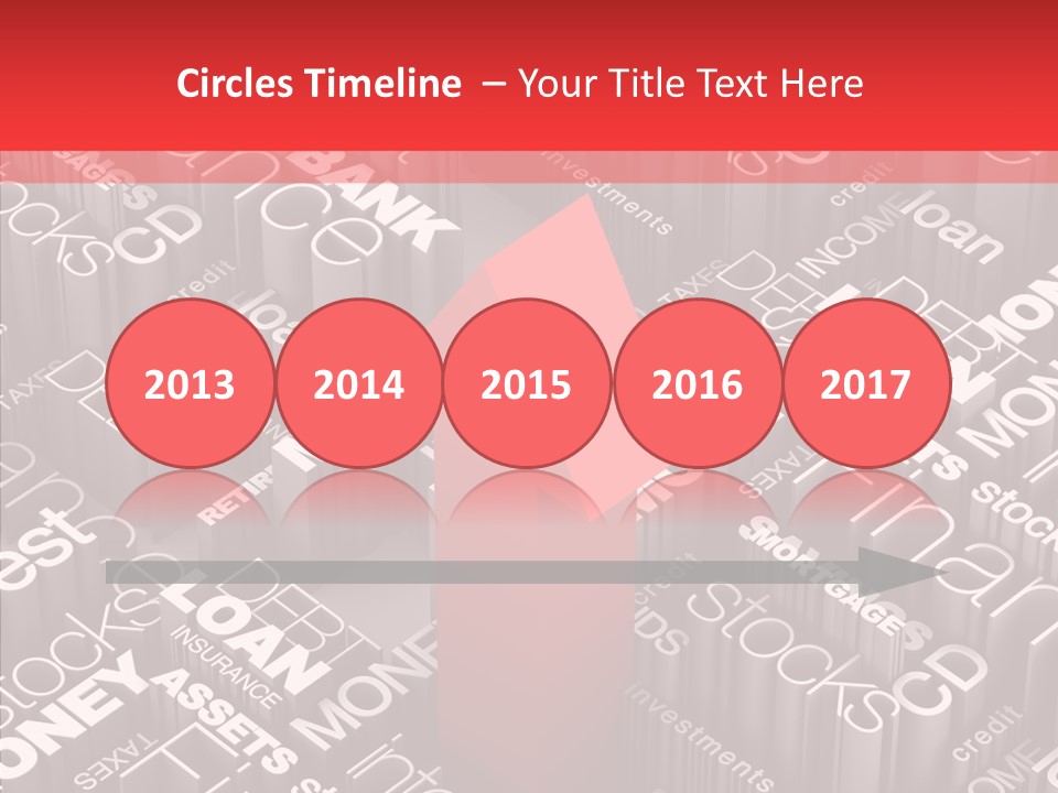 Card Document Retirement PowerPoint Template