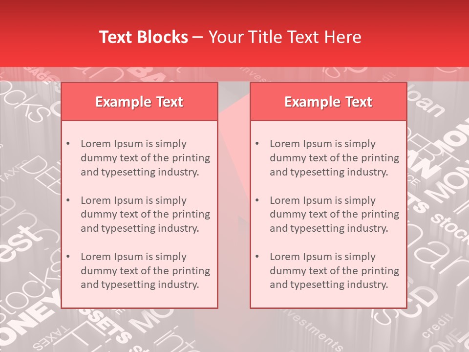 Card Document Retirement PowerPoint Template