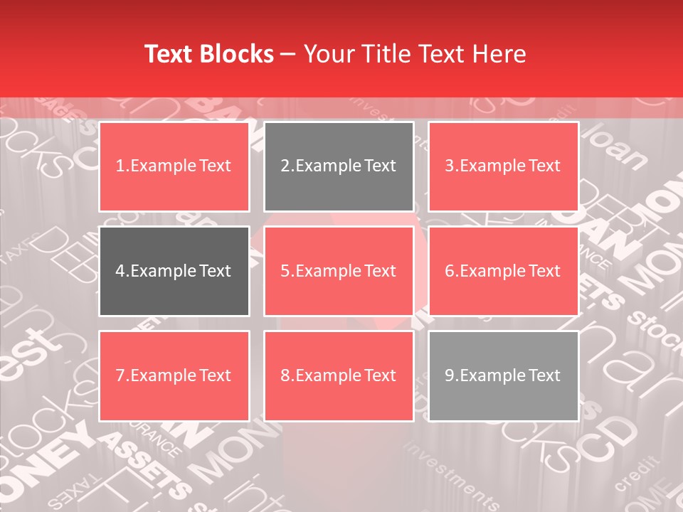 Card Document Retirement PowerPoint Template