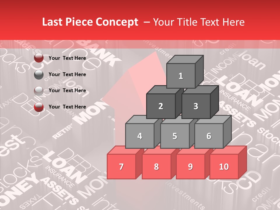 Card Document Retirement PowerPoint Template