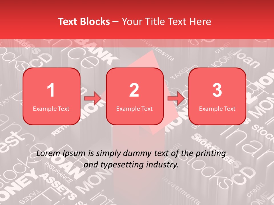 Card Document Retirement PowerPoint Template