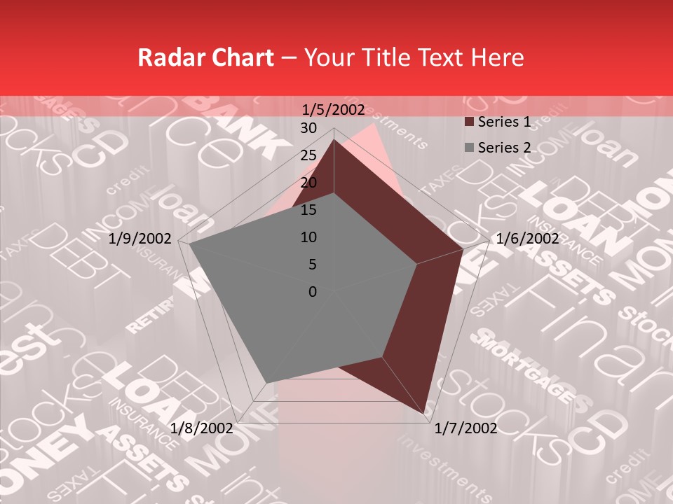 Card Document Retirement PowerPoint Template