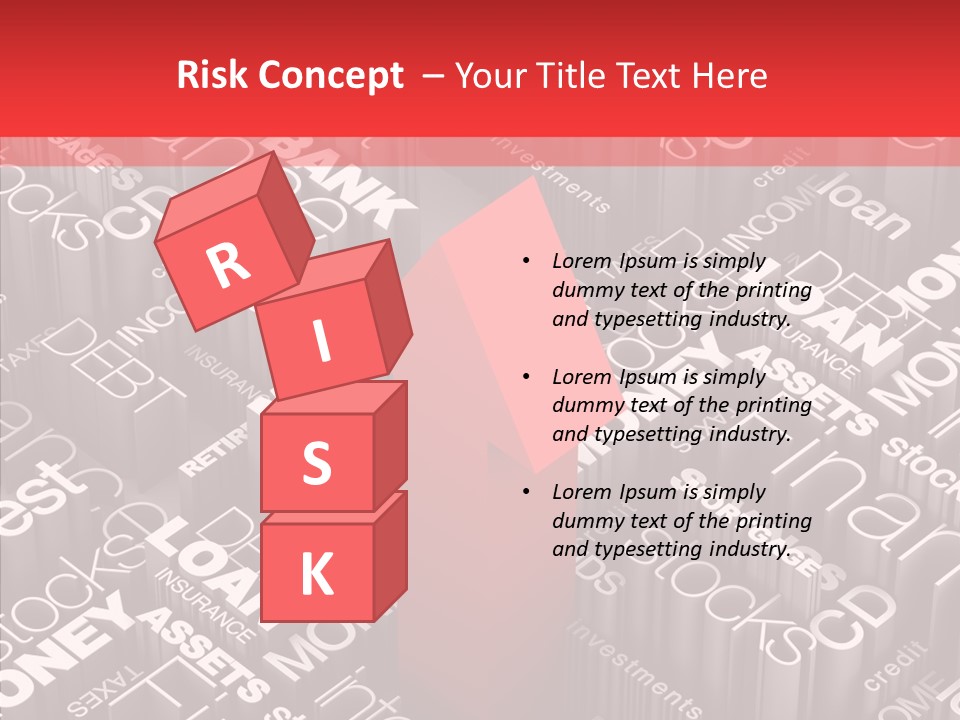 Card Document Retirement PowerPoint Template