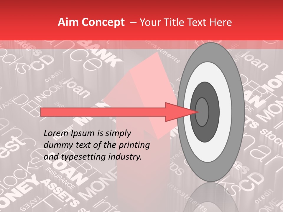 Card Document Retirement PowerPoint Template