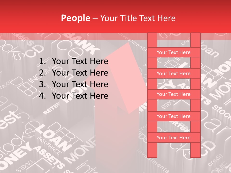 Card Document Retirement PowerPoint Template
