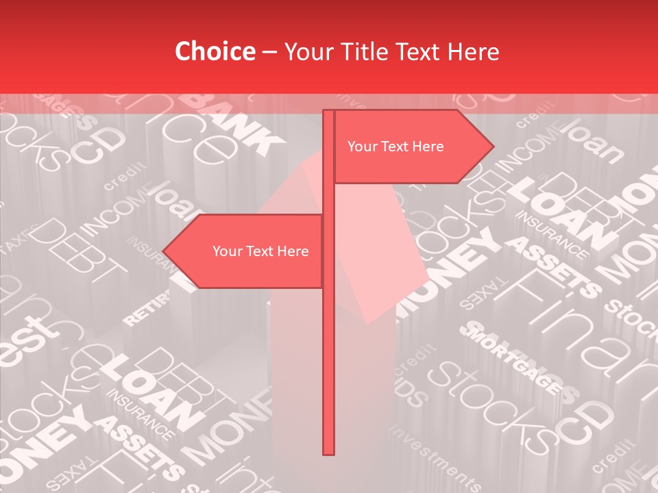 Card Document Retirement PowerPoint Template
