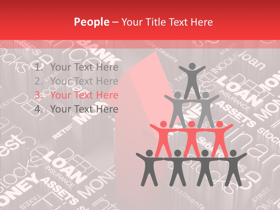 Card Document Retirement PowerPoint Template