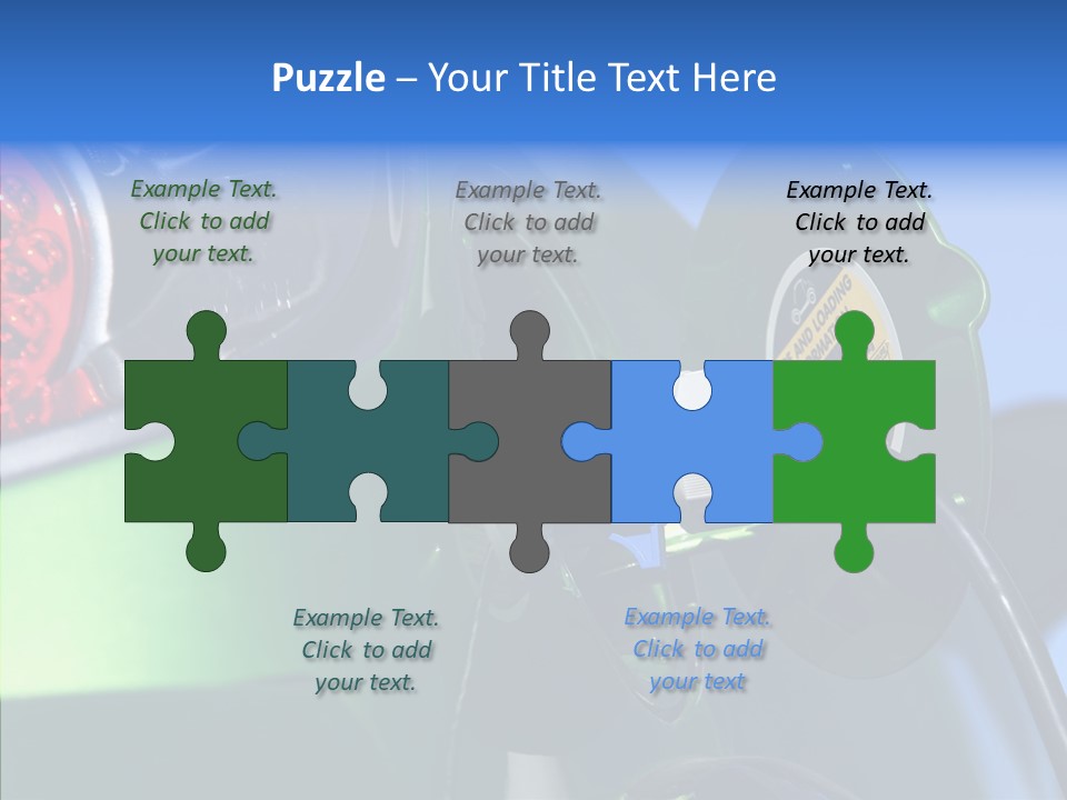 Battery Mobil Environment PowerPoint Template