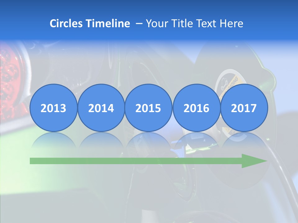 Battery Mobil Environment PowerPoint Template