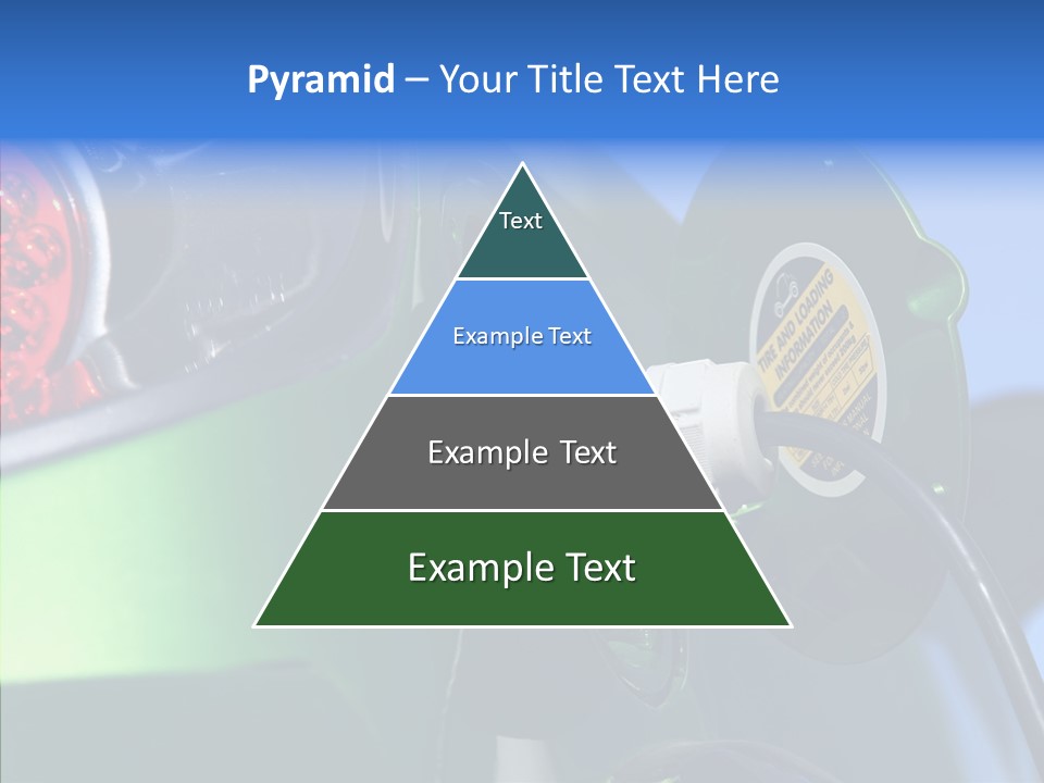 Battery Mobil Environment PowerPoint Template