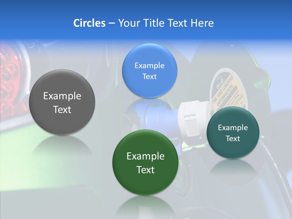 Battery Mobil Environment PowerPoint Template