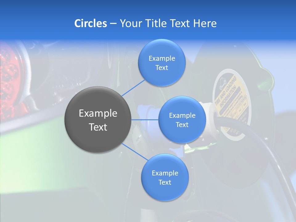Battery Mobil Environment PowerPoint Template