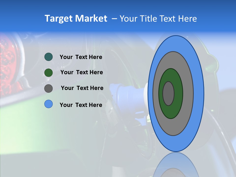 Battery Mobil Environment PowerPoint Template