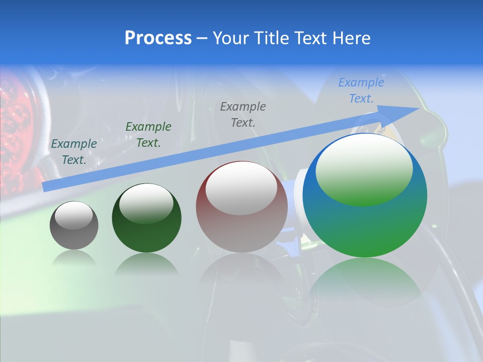 Battery Mobil Environment PowerPoint Template
