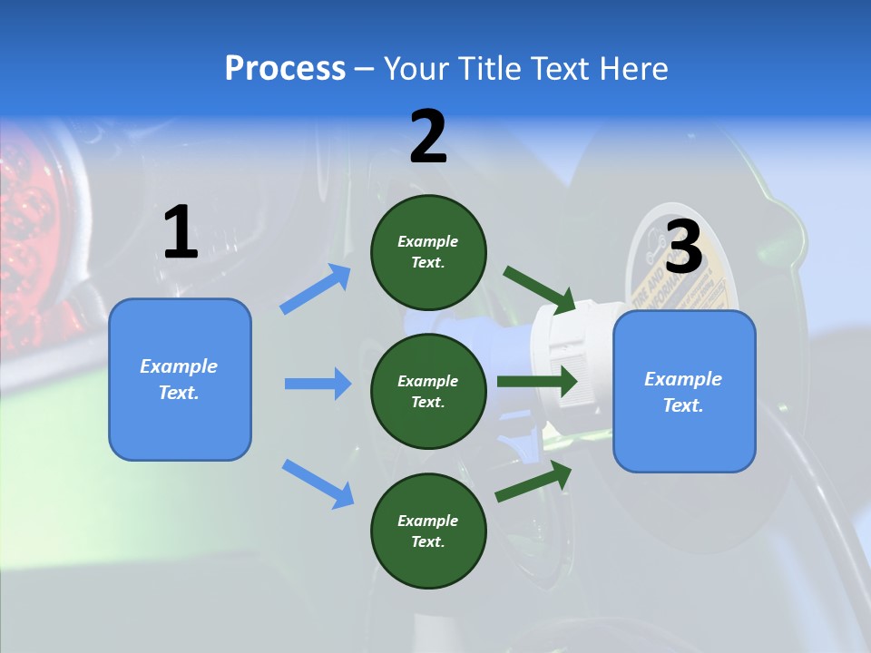 Battery Mobil Environment PowerPoint Template