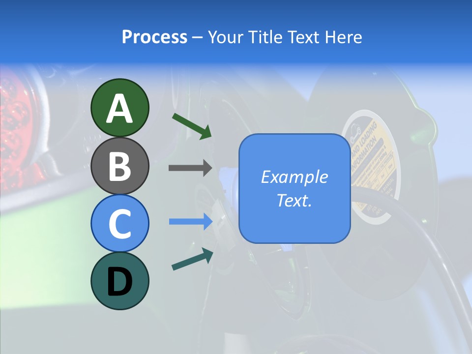 Battery Mobil Environment PowerPoint Template