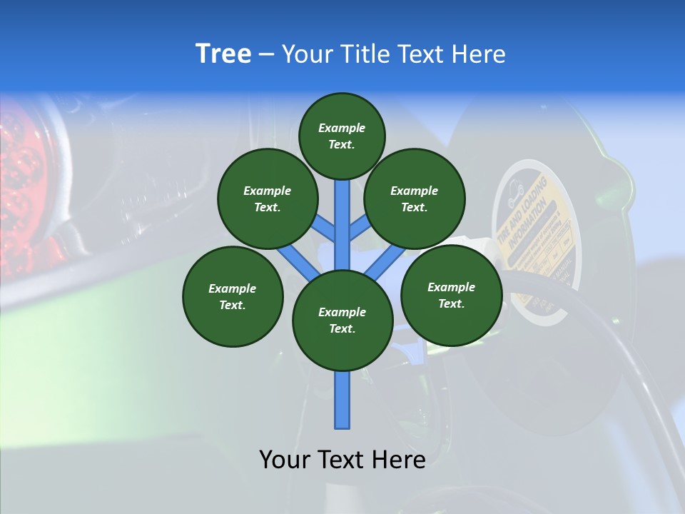 Battery Mobil Environment PowerPoint Template