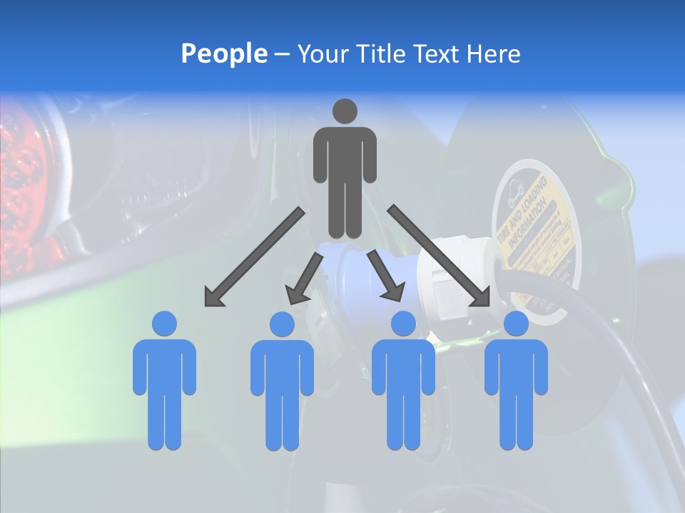 Battery Mobil Environment PowerPoint Template