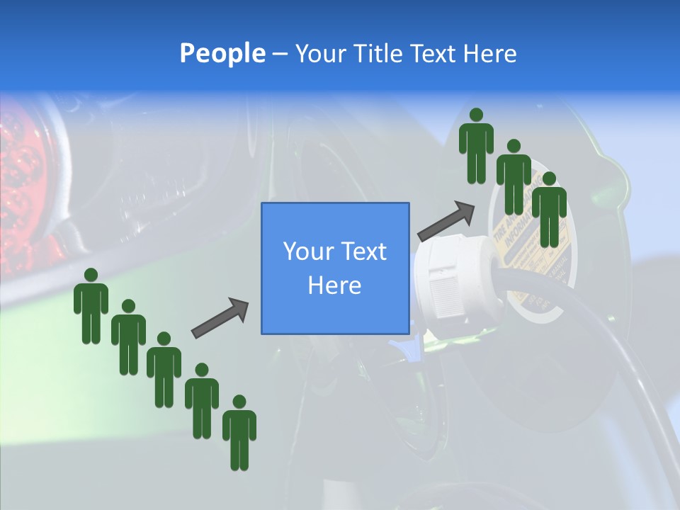 Battery Mobil Environment PowerPoint Template