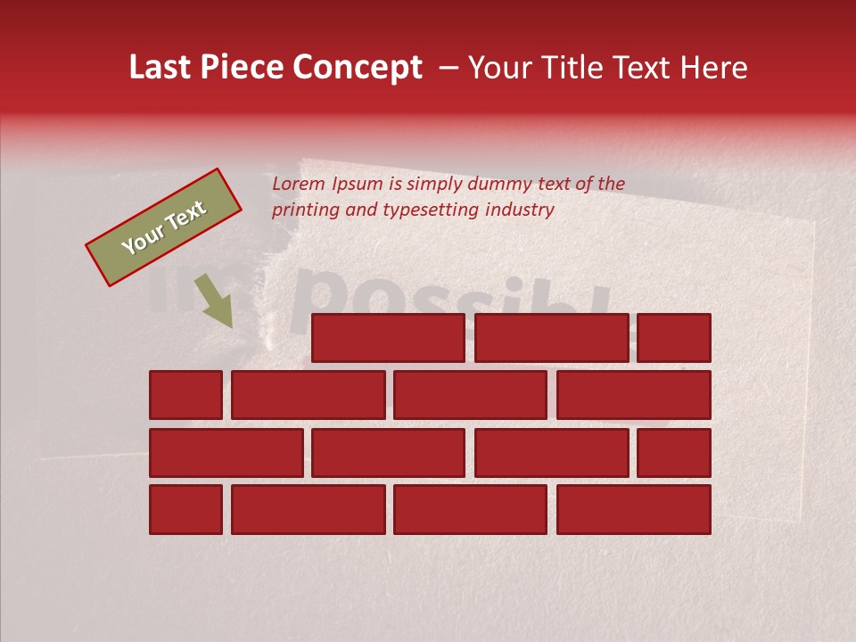 Fantasy Close Up Adversity PowerPoint Template